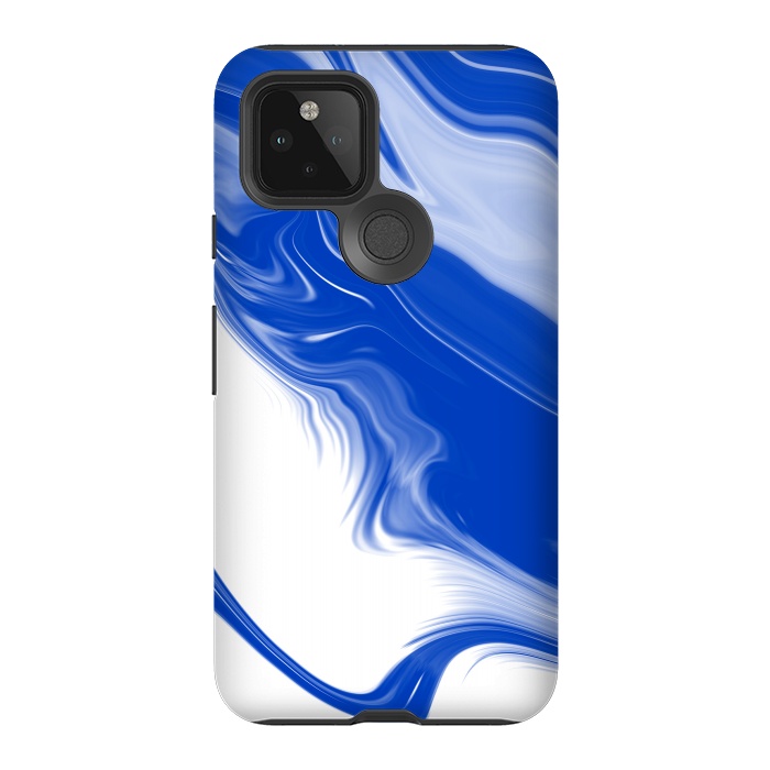 Pixel 5 StrongFit Blue Waves by Ashley Camille