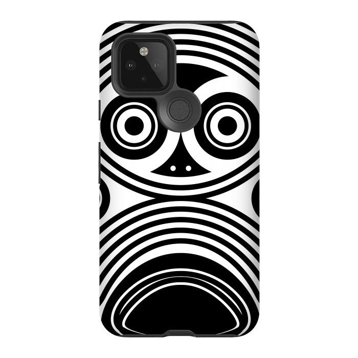 Pixel 5 StrongFit scary owl eyes by TMSarts