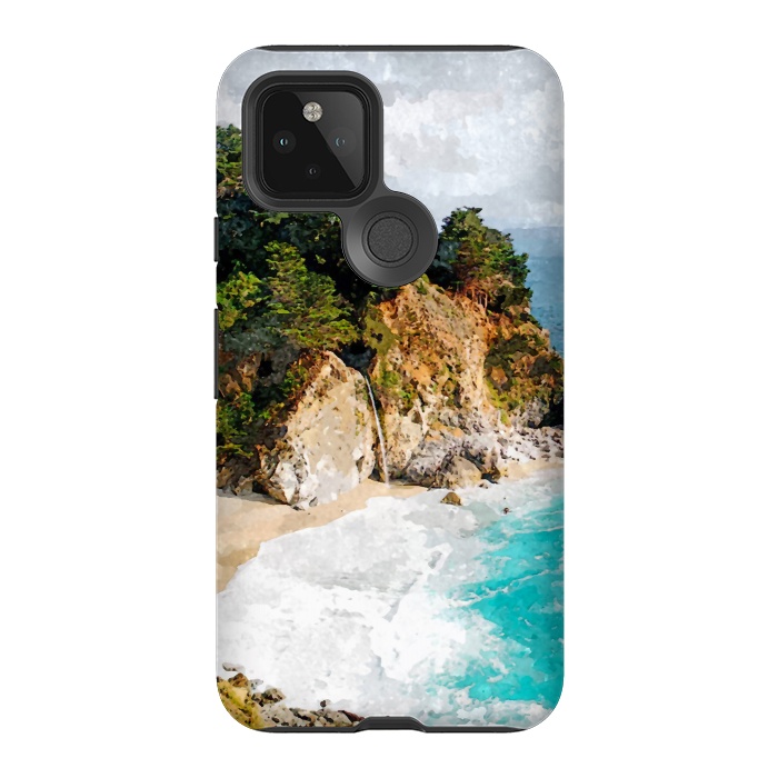 Pixel 5 StrongFit Silent Island by Creativeaxle