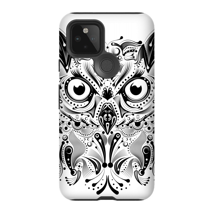 Pixel 5 StrongFit tribal owl by Ancello