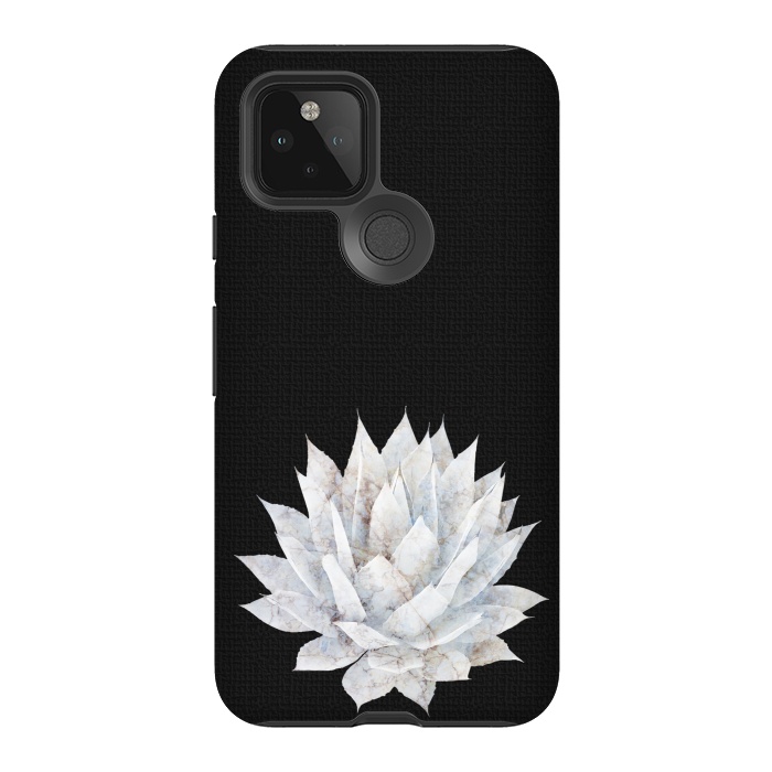 Pixel 5 StrongFit  Agave White Marble by amini54