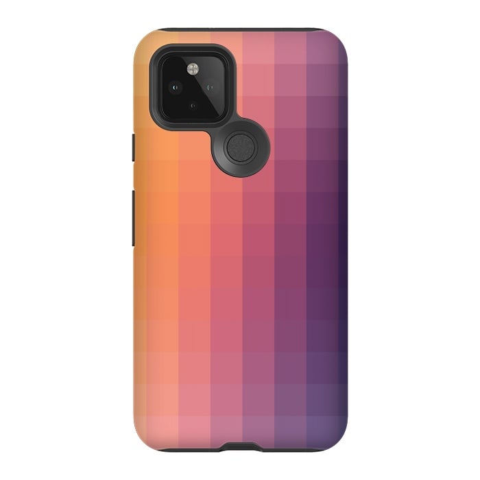 Pixel 5 StrongFit Gradient, Purple and Orange by amini54