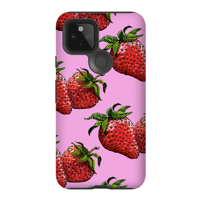 Pixel 5 StrongFit Strawberry by Carlos Maciel