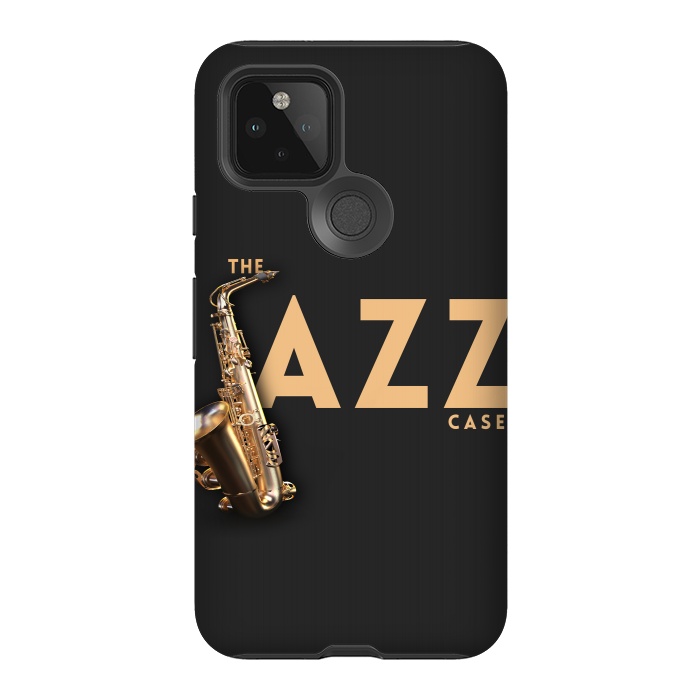 Pixel 5 StrongFit The Jazz Case by Carlos Maciel