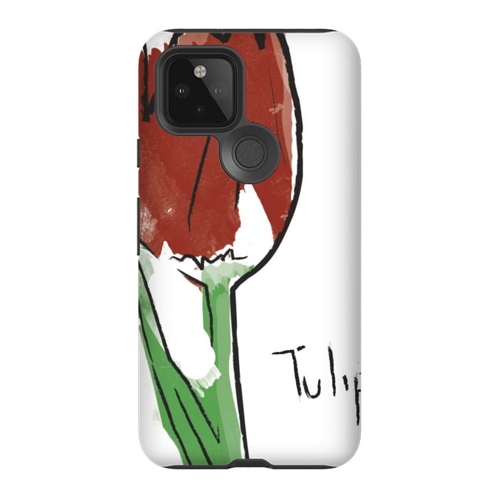 Pixel 5 StrongFit Tulip by Carlos Maciel