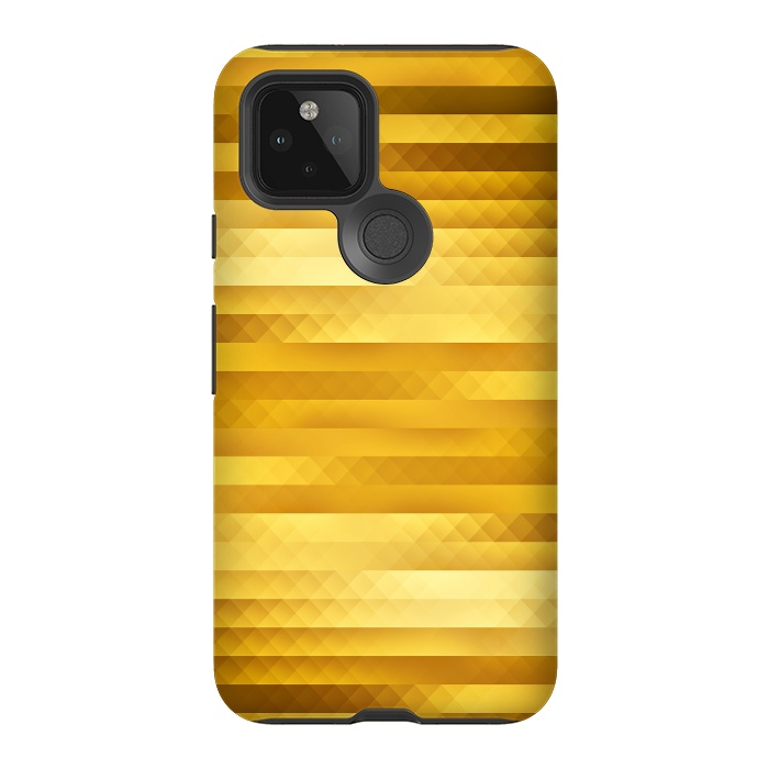 Pixel 5 StrongFit Gold Color Pattern by Art Design Works