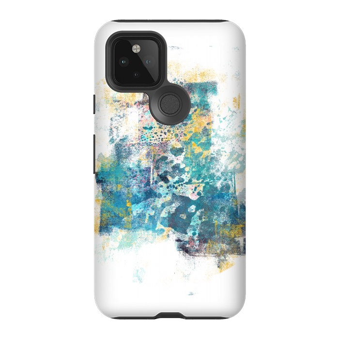 Pixel 5 StrongFit City Tide - Abstract Painting II by Art Design Works