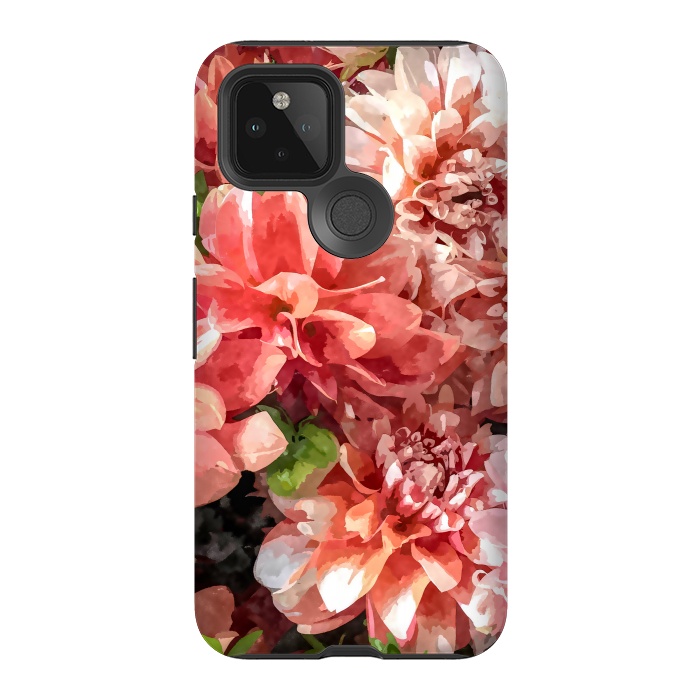 Pixel 5 StrongFit Beauty in Dahlia by Creativeaxle