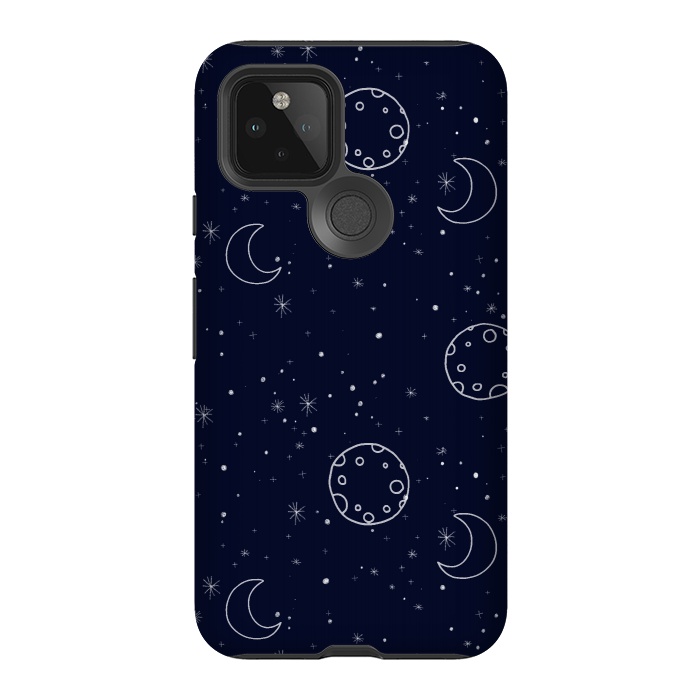 Pixel 5 StrongFit Moon and Stars by  Utart