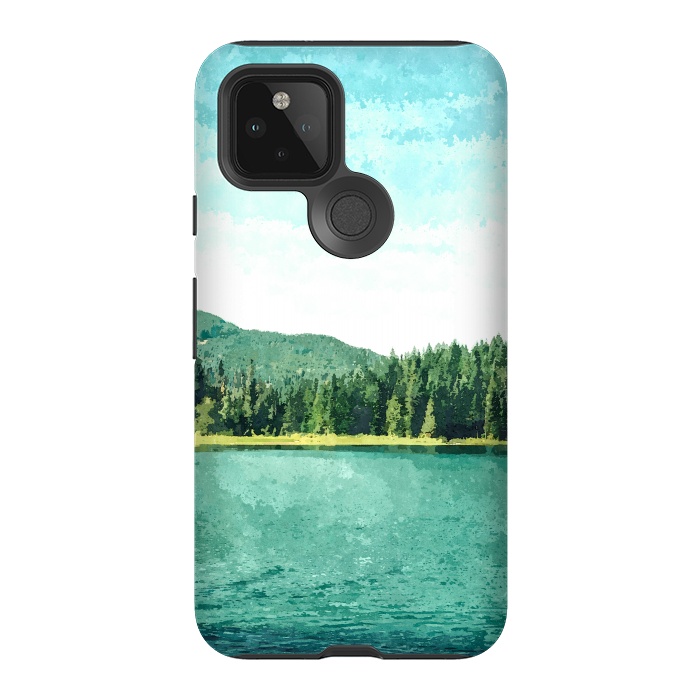 Pixel 5 StrongFit Forest Lake by Creativeaxle