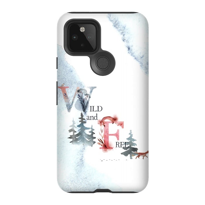 Pixel 5 StrongFit Wild and free by  Utart