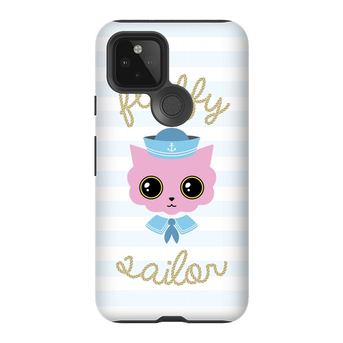 Pixel 5 StrongFit Fluffy sailor by Laura Nagel