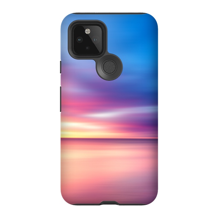 Pixel 5 StrongFit Abstract Sunset V by Art Design Works