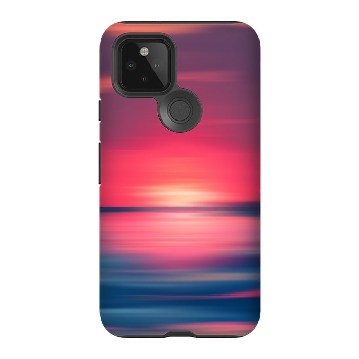 Pixel 5 StrongFit Abstract Sunset I by Art Design Works