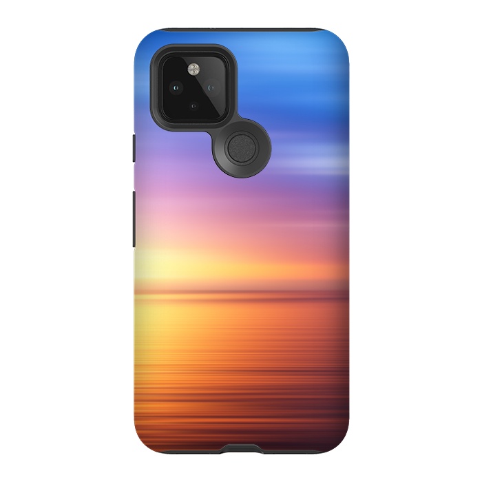 Pixel 5 StrongFit Abstract Sunset IV by Art Design Works