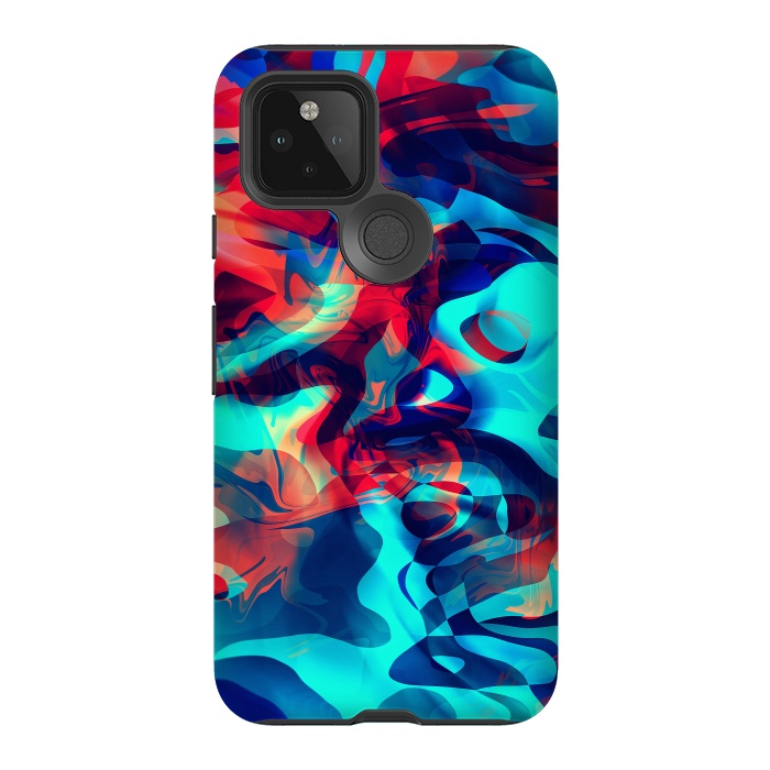 Pixel 5 StrongFit Vivid Abstraction I by Art Design Works