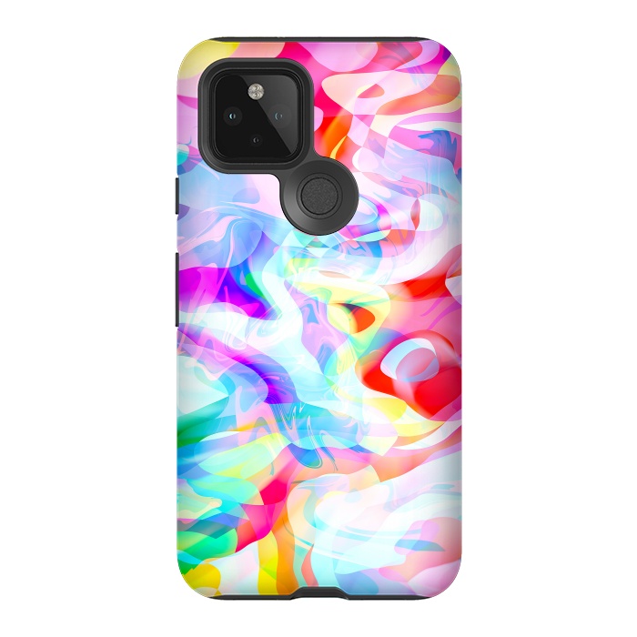 Pixel 5 StrongFit Vivid Abstraction II by Art Design Works