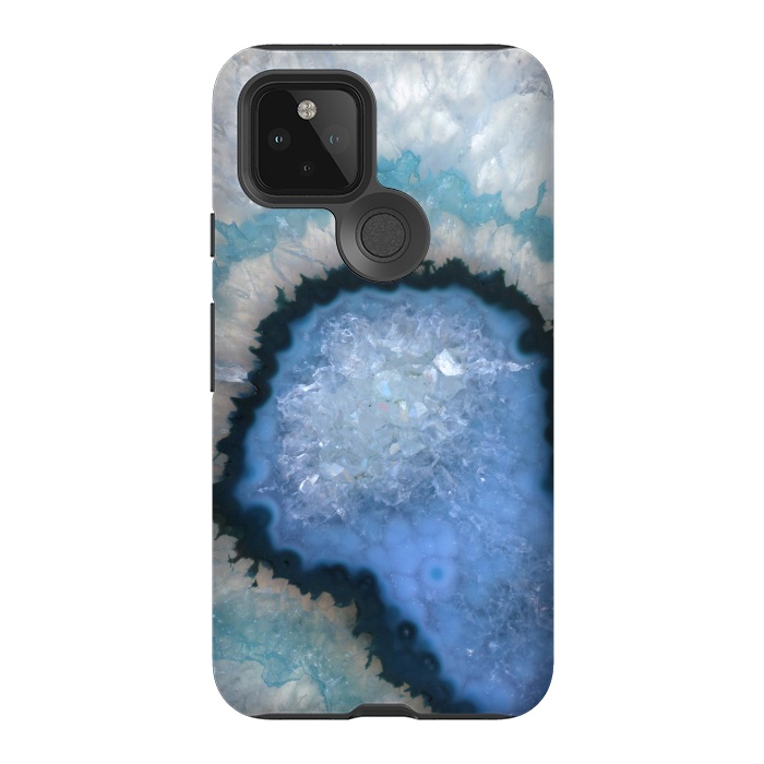Pixel 5 StrongFit  Blue Agate by  Utart