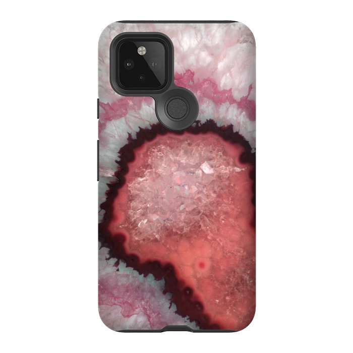 Pixel 5 StrongFit Coral Agate by  Utart