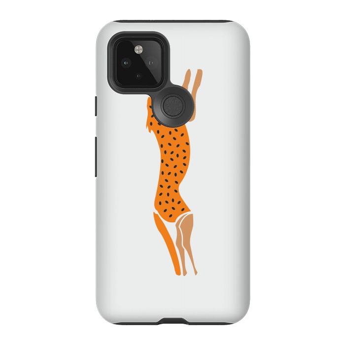 Pixel 5 StrongFit Running Cheetah by Creativeaxle