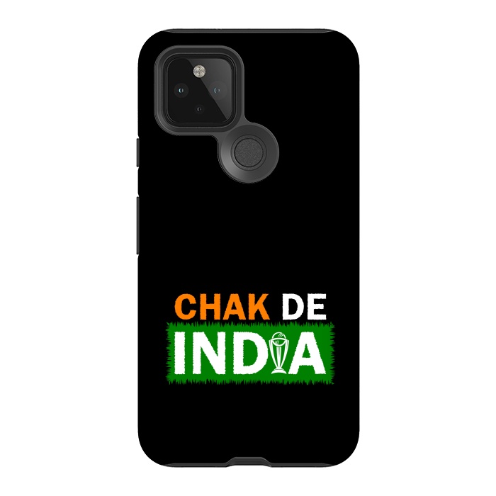 Pixel 5 StrongFit cricket chak de india by TMSarts