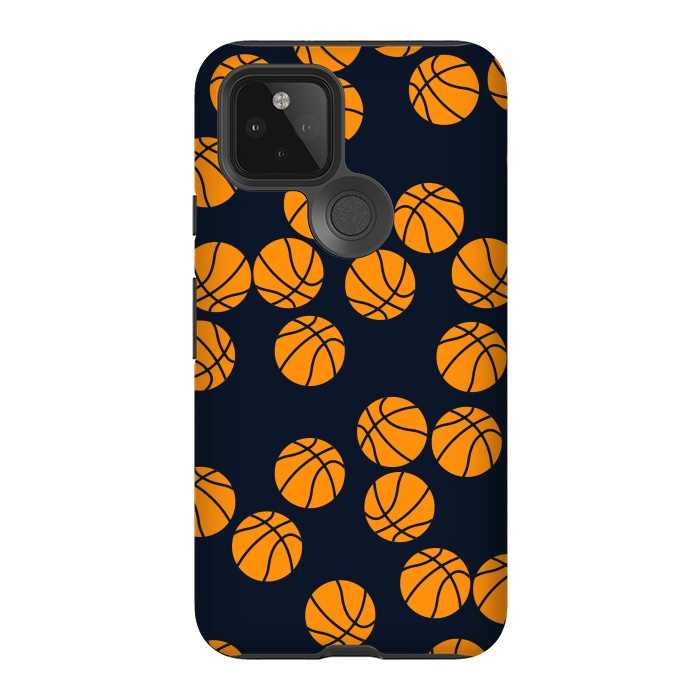 Pixel 5 StrongFit Cute Basketball Print by Karolina