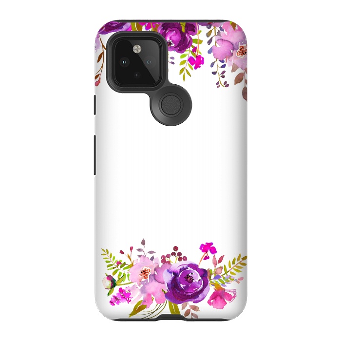 Pixel 5 StrongFit Purple Spring Flower Dream by  Utart