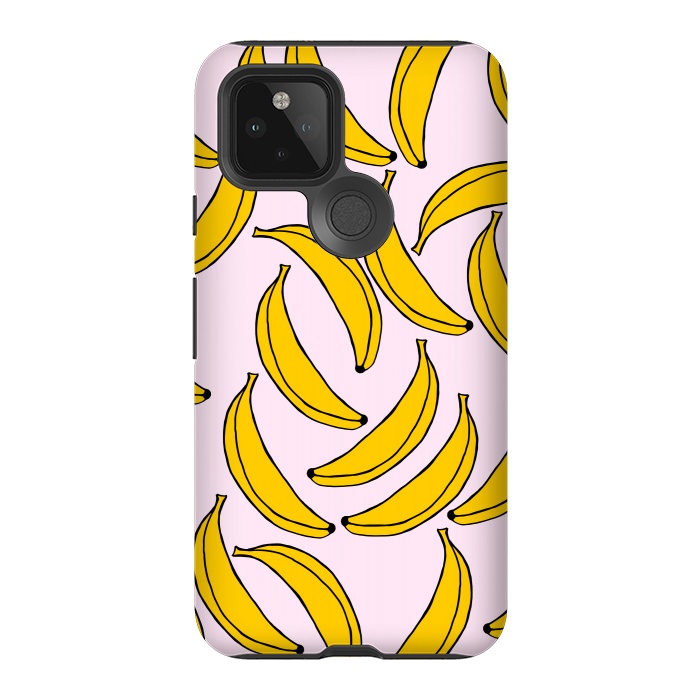 Pixel 5 StrongFit Cute Bananas by Karolina