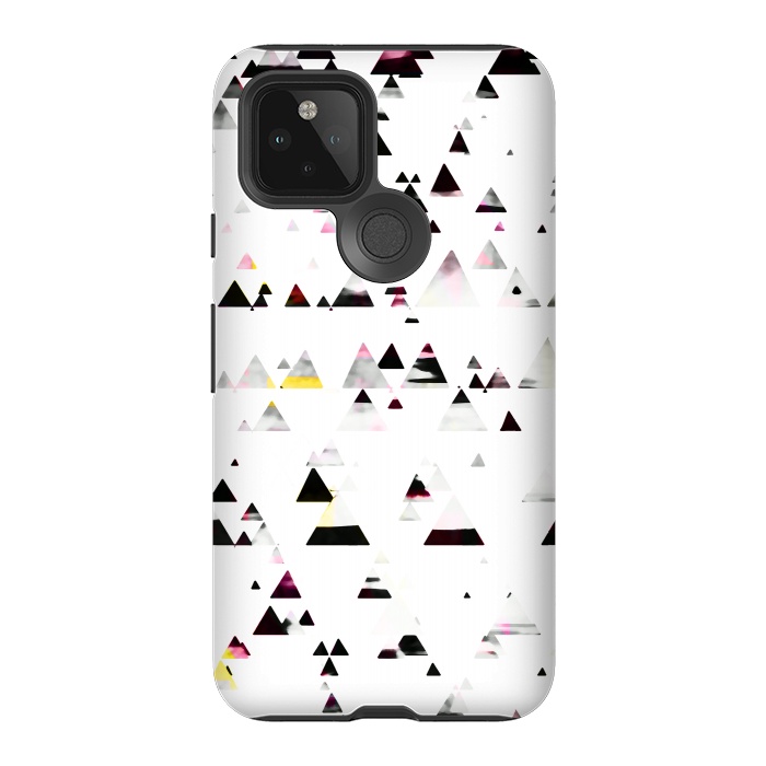 Pixel 5 StrongFit Minimal triangles geometric stylised forest by Oana 