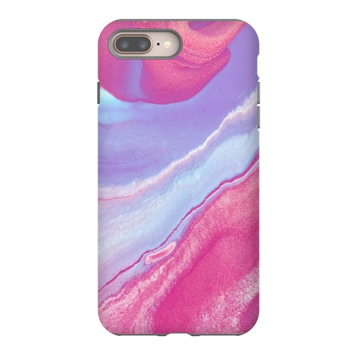 iPhone 7 plus StrongFit Pink Wave by Ashley Camille
