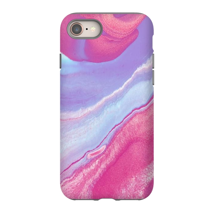 iPhone 8 StrongFit Pink Wave by Ashley Camille