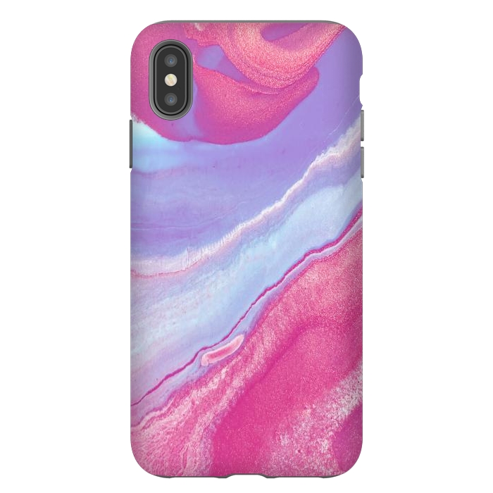 iPhone Xs Max StrongFit Pink Wave by Ashley Camille