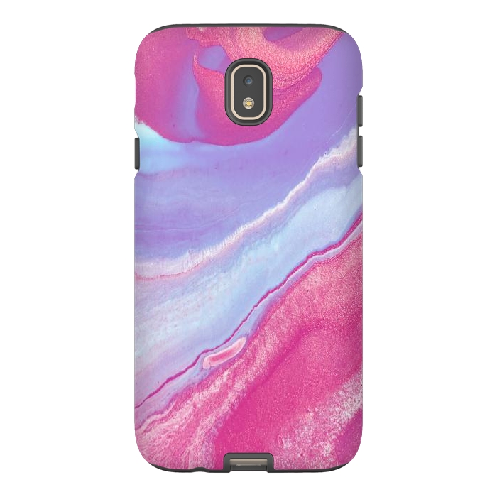 Galaxy J7 StrongFit Pink Wave by Ashley Camille