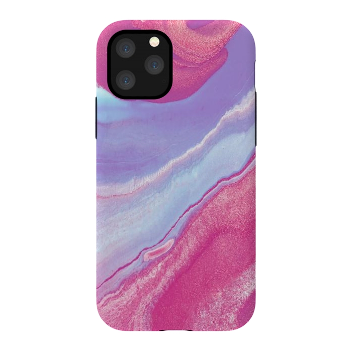 iPhone 11 Pro StrongFit Pink Wave by Ashley Camille