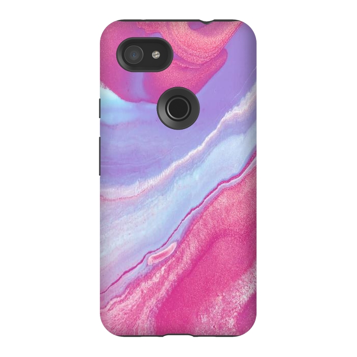Pixel 3AXL StrongFit Pink Wave by Ashley Camille