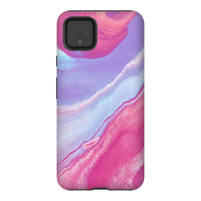 Pixel 4XL StrongFit Pink Wave by Ashley Camille