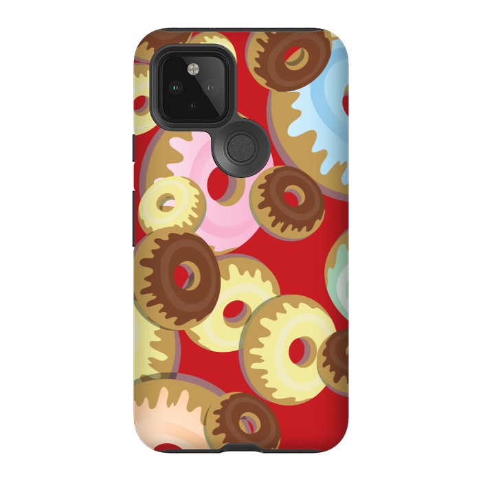Pixel 5 StrongFit donuts love  by MALLIKA