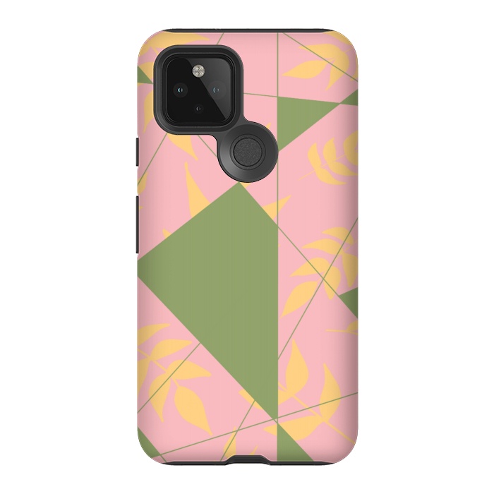 Pixel 5 StrongFit Cute leaves by CAS