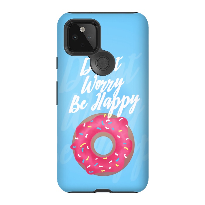 Pixel 5 StrongFit Donut Worry by Mandy Porto
