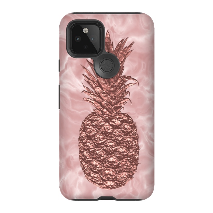 Pixel 5 StrongFit Precious Pineapple Blush Rosegold by Andrea Haase