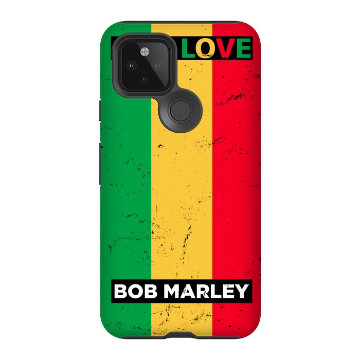 Pixel 5 StrongFit one love bob marley by TMSarts