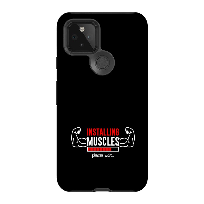 Pixel 5 StrongFit installing muscles  by TMSarts