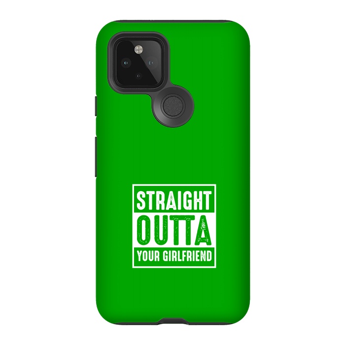 Pixel 5 StrongFit straight outta girlfriend by TMSarts