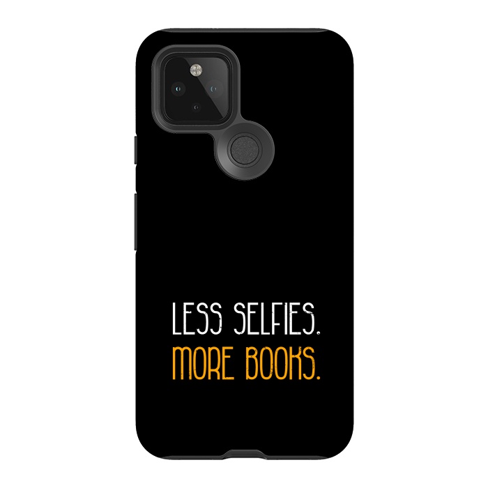 Pixel 5 StrongFit less selfies more books by TMSarts