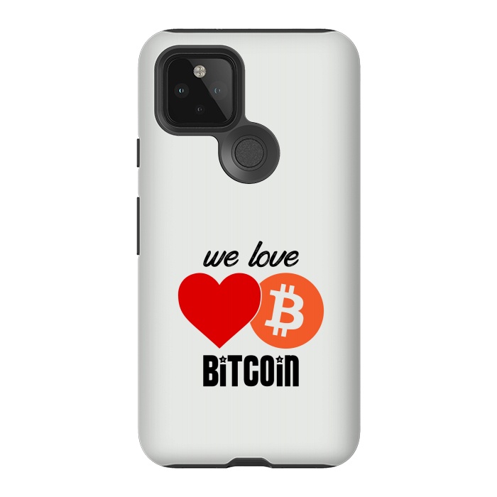 Pixel 5 StrongFit we love bitcoin by TMSarts
