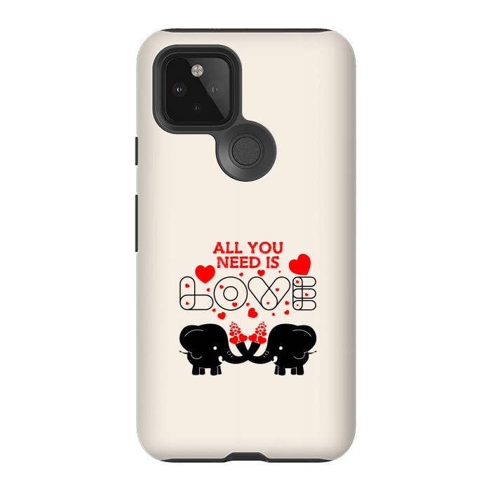 Pixel 5 StrongFit all you need elephants by TMSarts