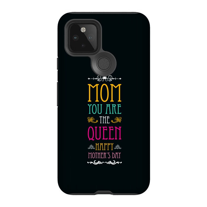 Pixel 5 StrongFit mom you are the queen by TMSarts