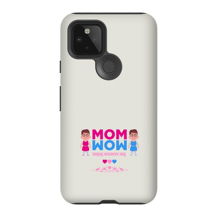Pixel 5 StrongFit mom wow cartoon by TMSarts
