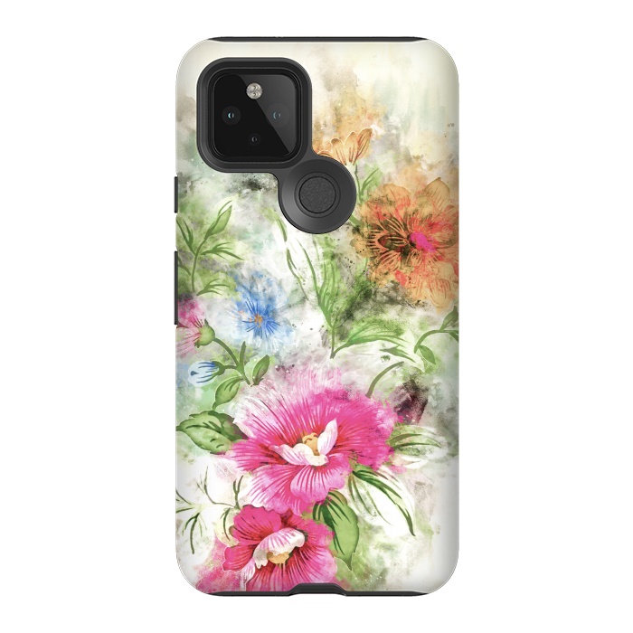 Pixel 5 StrongFit Couple of Flowers by Creativeaxle