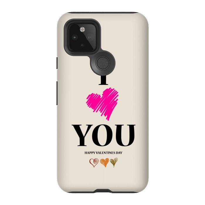 Pixel 5 StrongFit i love you heart by TMSarts